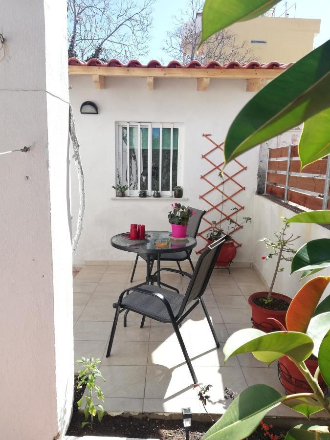 Small Studio With Yard Hriszí Aktí Haniá Kültér fotó
